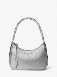Кожаная сумка Jet Set Charm Michael Kors в подарочной коробке 1159844701 Серебристый