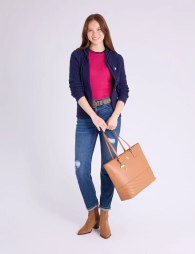 Женская сумка тоут U.S. Polo Assn 1159844743 Коричневый