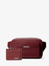 Мужской набор COOPER Michael Kors сумка-слинг и картхолдер 1159845128 Бордовый