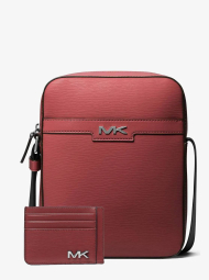 Мужской набор Cooper Michael Kors сумка через плечо и картхолдер 1159845133 Бордовый