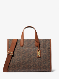 Женский комплект Michael Kors сумка тоут и кошелек 1159845140 Коричневый