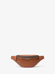 Мужской кожаный комплект Cooper Michael Kors поясная сумка и кошелек 1159845238 Коричневый