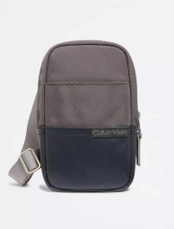 Набор Utility Utility Calvin Klein сумка через плечо и кошелек 1159845552 Серый