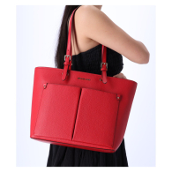 Женский набор Jet Set Michael Kors сумка тоут и кошелек 1159845672 Красный