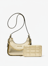 Набор Wilma Michael Kors кроссбоди и кошелек 1159845674 Золотистый