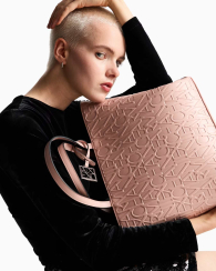 Женский набор Armani Exchange сумка и кошелек 1159845926 Розовый