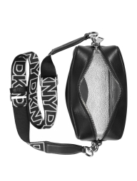 Жіноча сумка через плече DKNY з логотипом 1159846417 Чорний
