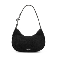 Женская сумка на плечо Thyme Hobo DKNY с экомехом 1159846619 Черный