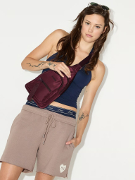 Стильна сумка слінг Victoria's Secret Pink 1159846670 Бордовий