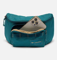 Стильная поясная сумка Columbia на молнии 1159846806 Бирюзовый