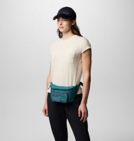 Стильная поясная сумка Columbia на молнии 1159846806 Бирюзовый