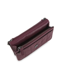 Женская кожаная сумка через плечо Lafayette Karl Lagerfeld Paris 1159847094 Бордовый