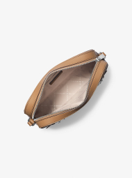 Женская сумка кроссбоди JET SET ITEM Michael Kors в подарочной коробке 1159847358 Коричневый/Молочный