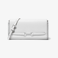 Женская кожаная сумка кроссбоди Carson Michael Kors 1159847683 Белый