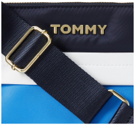 Женская сумка через плечо Tommy Hilfiger кроссбоди с монетницей 1159848304 Белый/Голубой