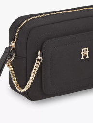 Стильная сумка-кроссбоди Tommy Hilfiger на молнии 1159849140 Черный