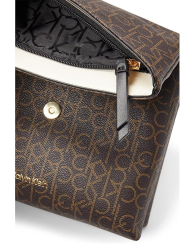 Женская сумка через плечо Chrome Calvin Klein с кошельком 1159849171 Коричневый