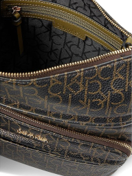 Женская сумка Kiara Calvin Klein большая кроссбоди 1159849265 Оливковый