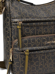 Женская сумка Kiara Calvin Klein большая кроссбоди 1159849265 Оливковый