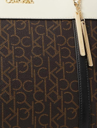 Сумка Gillian Calvin Klein 1159849267 Белый/Коричневый