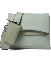 Женская сумка через плечо Chrome Calvin Klein с кошельком 1159849563 Зеленый