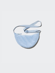 Сумка вельветовая UNIQLO через плечо 1159849564 Голубой