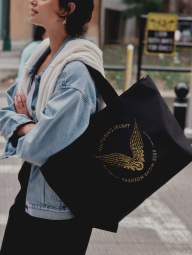 Cумка-шоппер Victorias Secret на молнии 1159849589 Черный