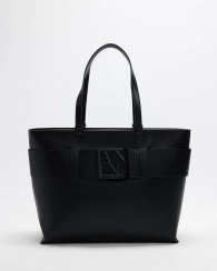 Женская сумка тоут Susie Armani Exchange 1159849927 Черный