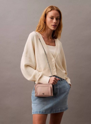 Женская сумка через плечо Calvin Klein с логотипом 1159850197 Розовый