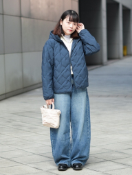 Сумка UNIQLO через плече 1159850361 Бежевий