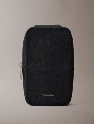 Кожаная сумка через плечо Calvin Klein 1159851362 Черный