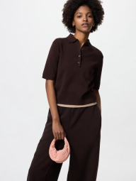 Маленькая сумка UNIQLO через плечо 1159851745 Розовый