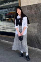 Маленькая сумка UNIQLO через плечо 1159851747 Черный