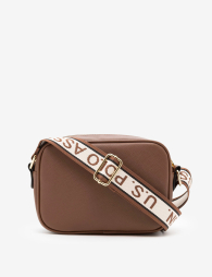 Женская сумка кроссбоди U.S. Polo Assn с логотипом 1159852099 Коричневый