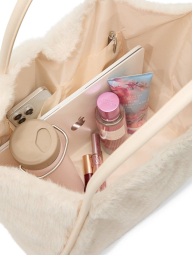 Женская сумка тоут Victoria's Secret из экомеха 1159852753 Молочный