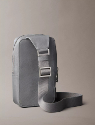 Кожаная сумка через плечо Calvin Klein 1159853010 Серый