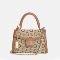 Жіноча сумочка кроссбоді Sabrina Guess 1159854020 Бежевий/Коричневий