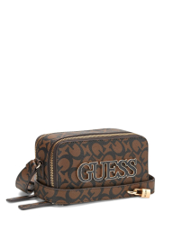 Жіноча сумка кроссбоді Reinee Reinee Guess з принтом 1159854303 Коричневий