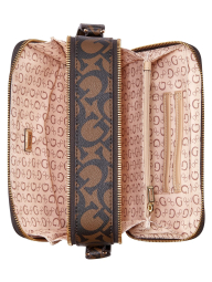 Жіноча сумка кроссбоді Reinee Reinee Guess з принтом 1159854303 Коричневий