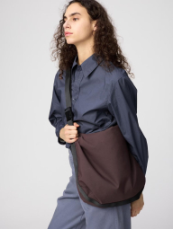 Сумка через плечо Messenger Shoulder UNIQLO на молнии 1159854345 Коричневый