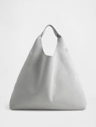 Большая сумка-тоут Gap из экозамши 1159854823 Серый