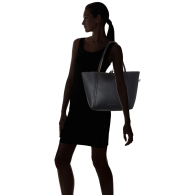 Жіночий двосторонній набір Armani Exchange сумка та клатч 1159855331 Чорний/Золотистий