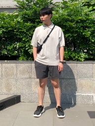 Компактная сумка UNIQLO через плечо 1159855923 Черный