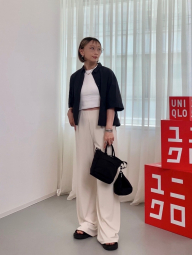 Компактная сумка UNIQLO через плечо 1159855923 Черный