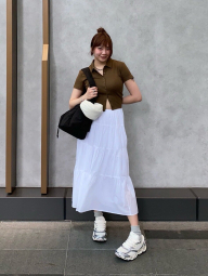 Маленькая сумка UNIQLO через плечо 1159856014 Молочный