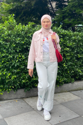 Сумка UNIQLO через плечо 1159856186 Красный