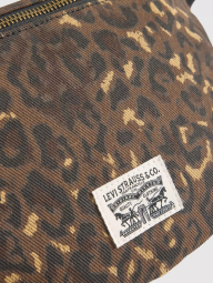Поясная сумка Levi's бананка слинг 1159856330 Леопардовый