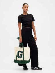 Сумка-шоппер Gap с логотипом 1159856561 Молочный