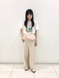 Сумка UNIQLO через плечо 1159856787 Розовый