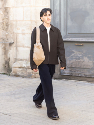 Сумка через плечо Uniqlo 1159857698 Бежевый